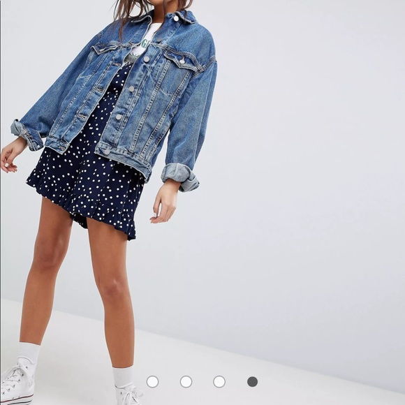 ASOS boyfriend oversized denim jacket - Picture 3 of 8